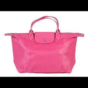 Longchamp leather tote